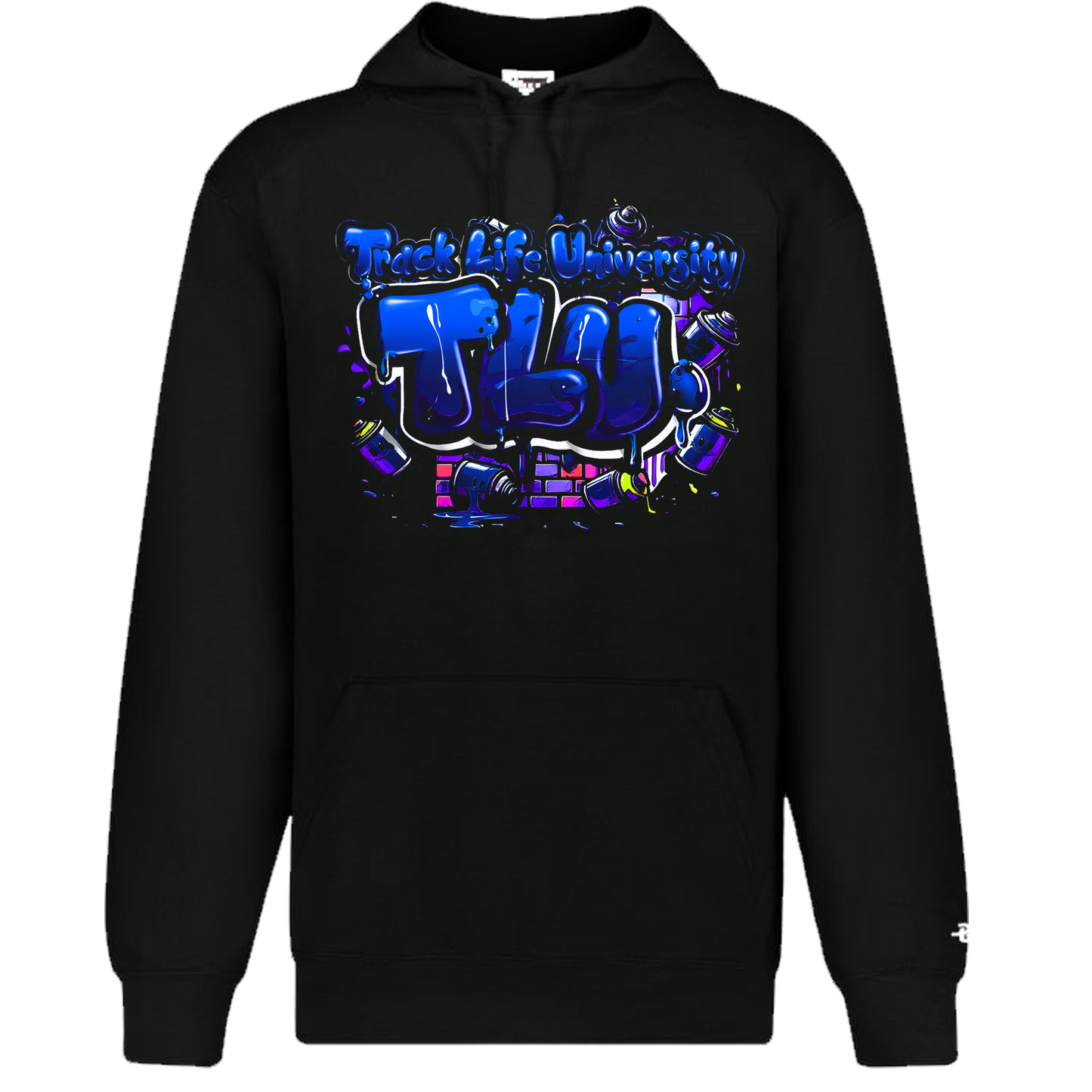 TLU The Bloc Over Size Print Hoodie
