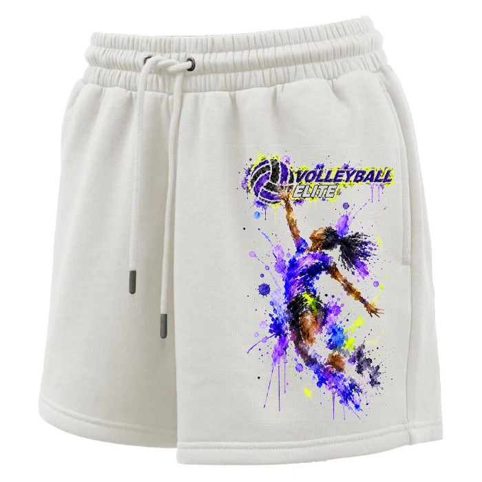 Volleyball Elite Watercolor Fleece Set