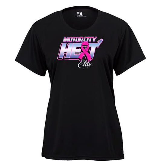 Motor City Heat Elite Breast Awareness Cancer Short Sleeve Tee