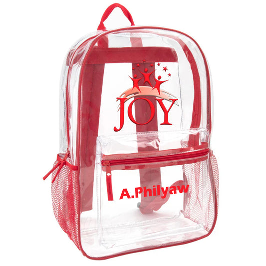Joy Prep Clear Backpack