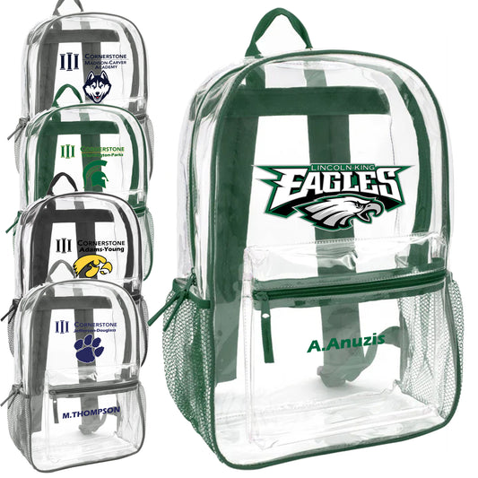 Cornerstone Clear Backpack