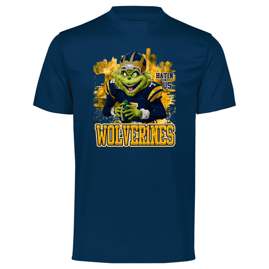 Motor City Wolverines Hatin Short Sleeve Dri-Fit Tee