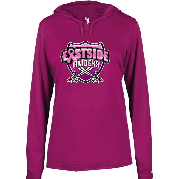 EastSide Raiders BCA Ladies Hooded Tee