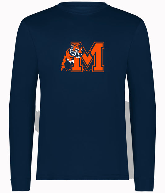 Michigan Tigers Long Sleeve Dri-Fit Tee
