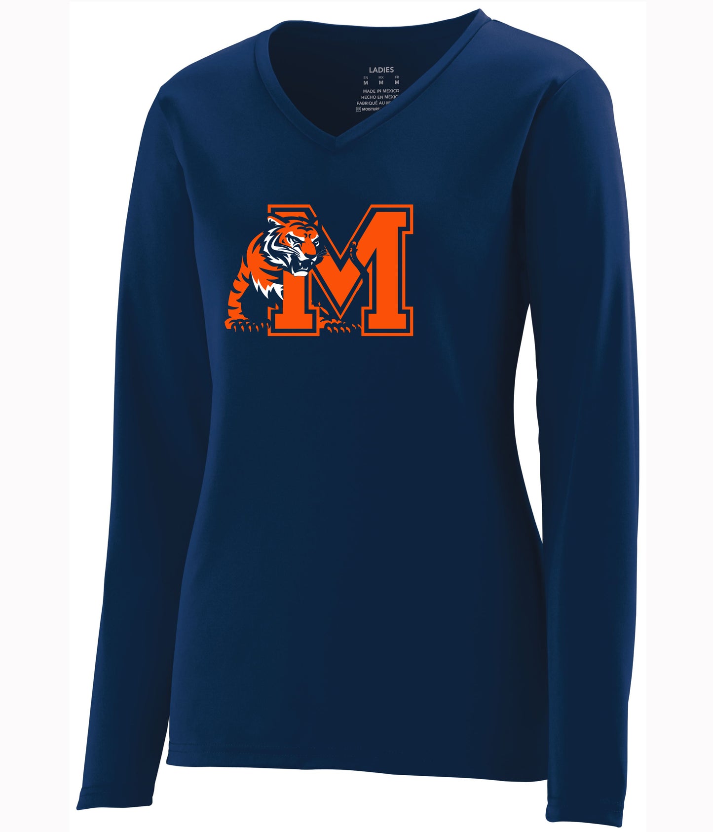 Michigan Tigers Long Sleeve Dri-Fit Tee