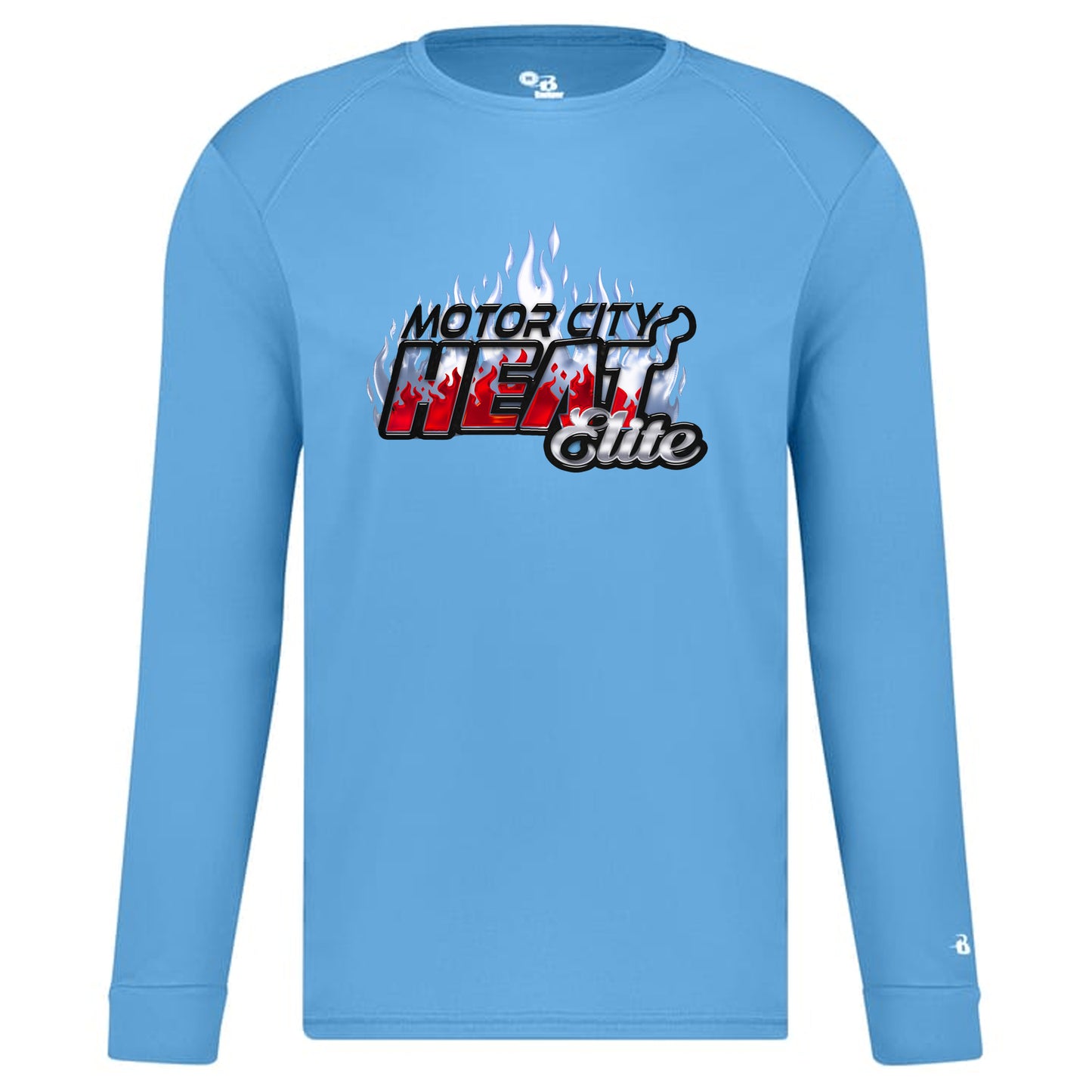 Motor City Heat Elite Fire and Ice Performance Long Sleeve Tee