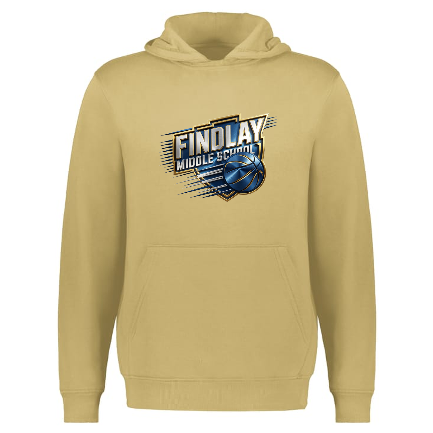 Findlay Basketball Metallic Midweight Fleece