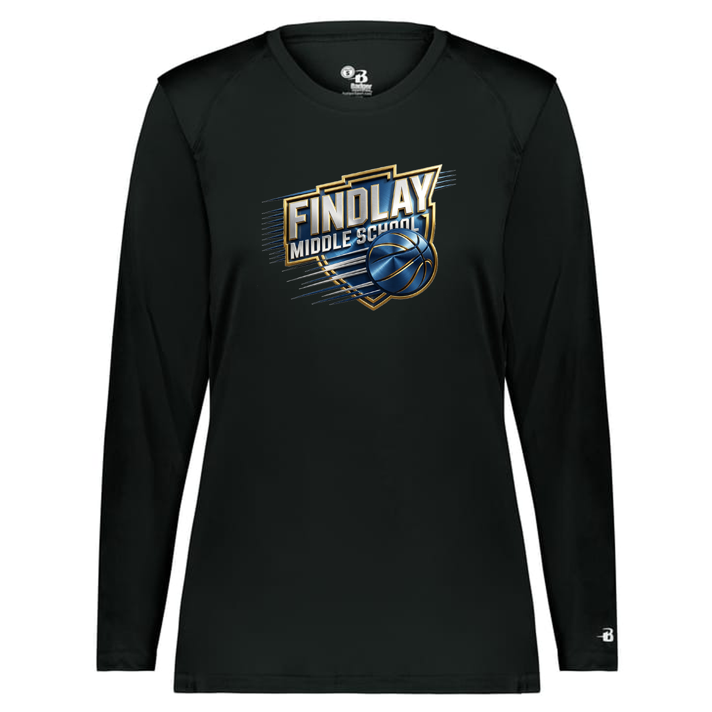FMS Basketball Long Sleeve Tee