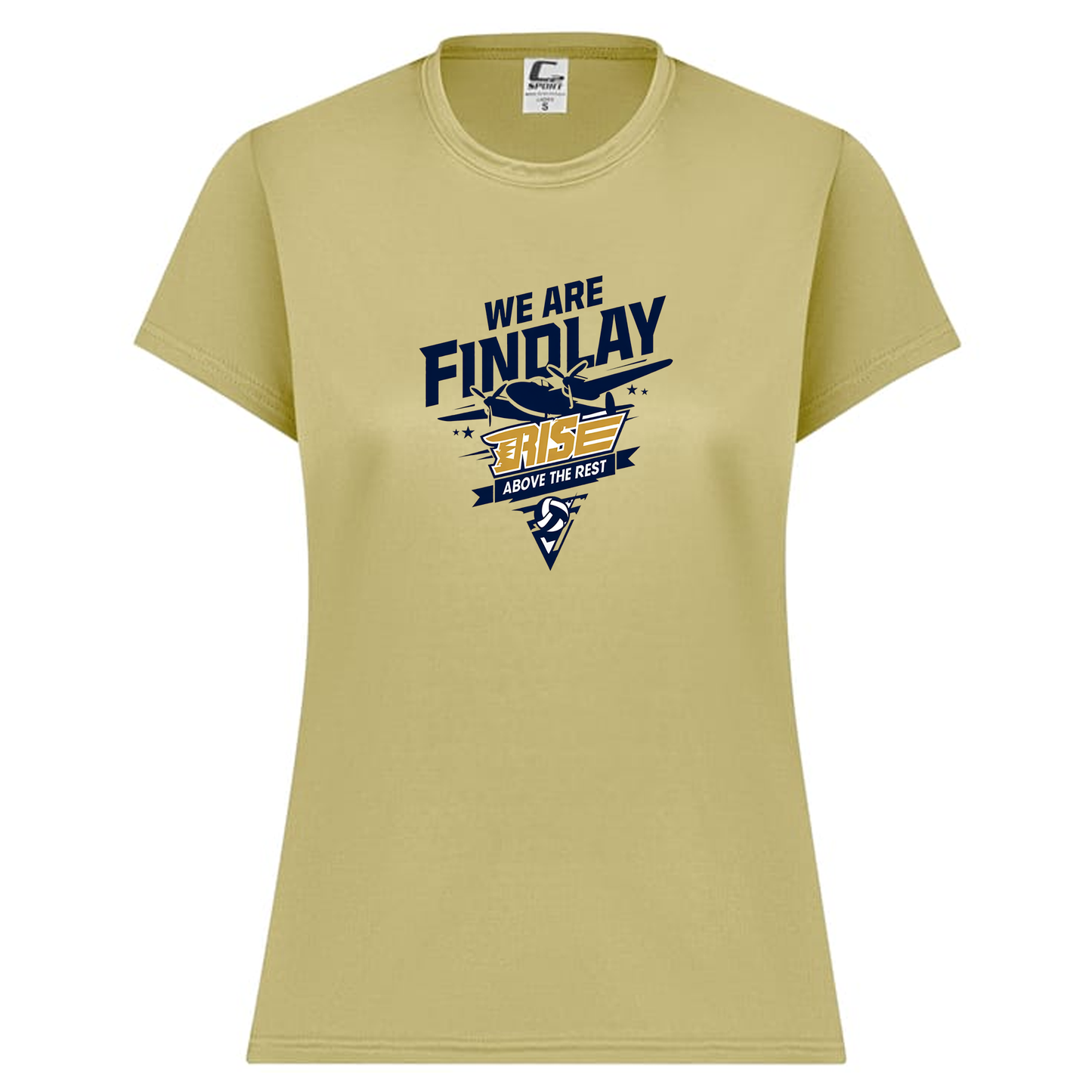 Findlay Volleyball Rise Short Sleeve Tee