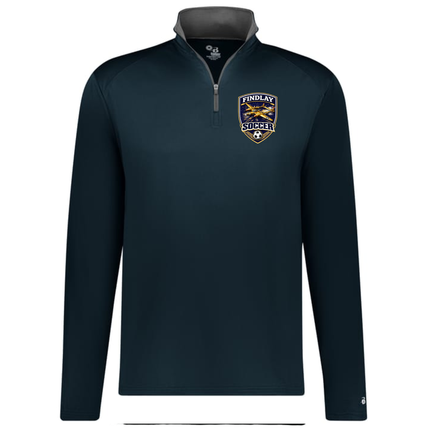 Findlay Qtr. Zip Soccer Crest Fleece