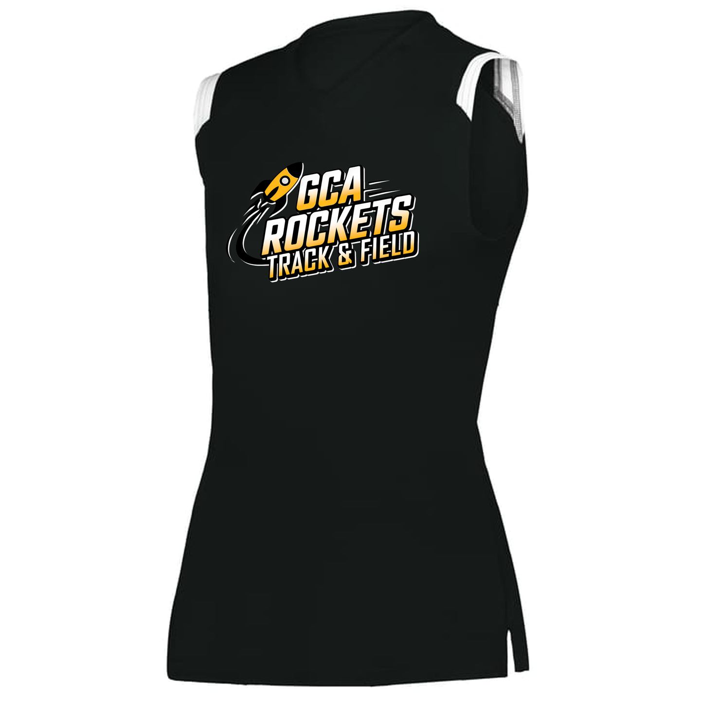 Rockets Rise Ladies Sleeveless Tee