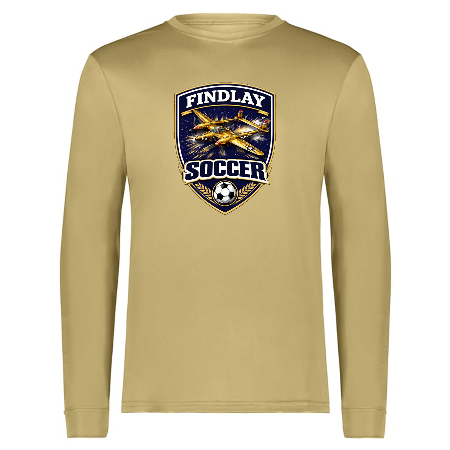 Findlay Soccer Shield Long Sleeve Tee