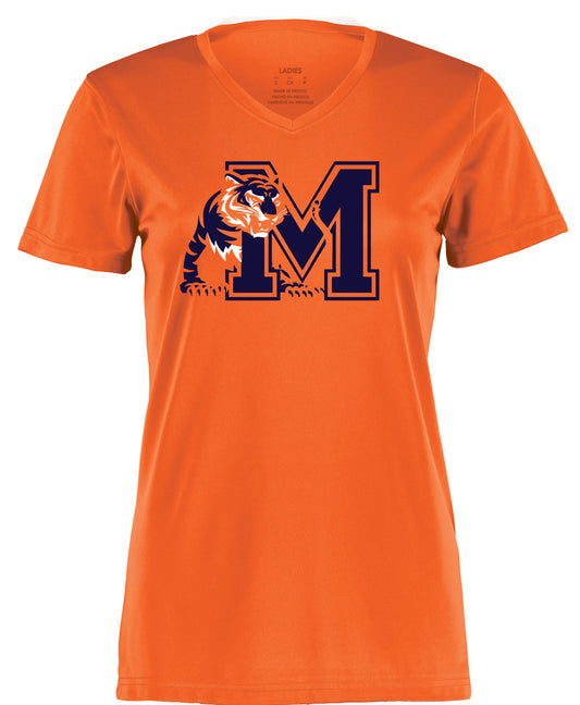 Michigan Tigers Short Sleeve Dri-Fit Orange Tee