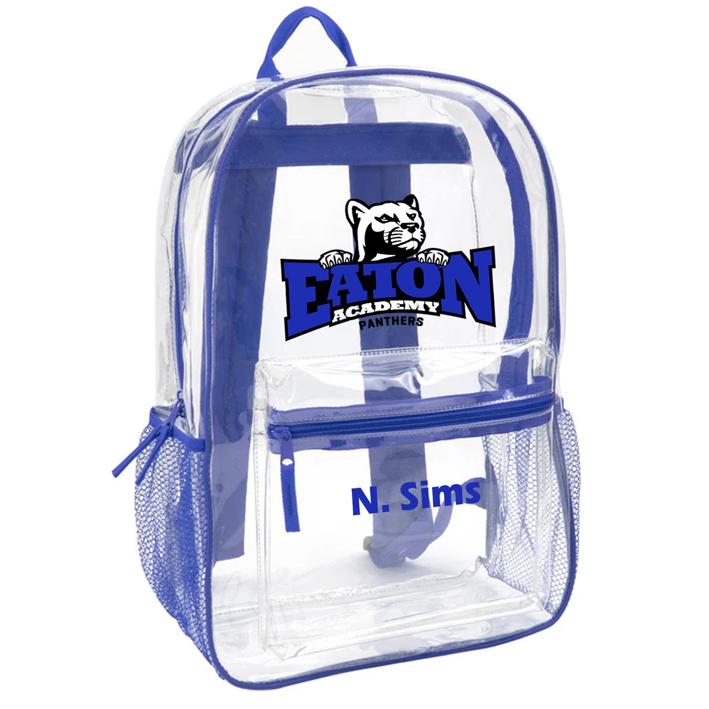 Eaton Academy Clear Backpack