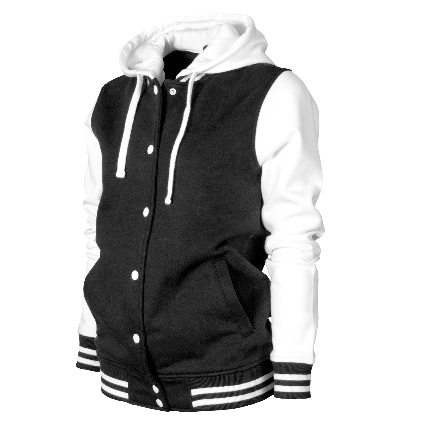 Black Spring Varsity Jacket