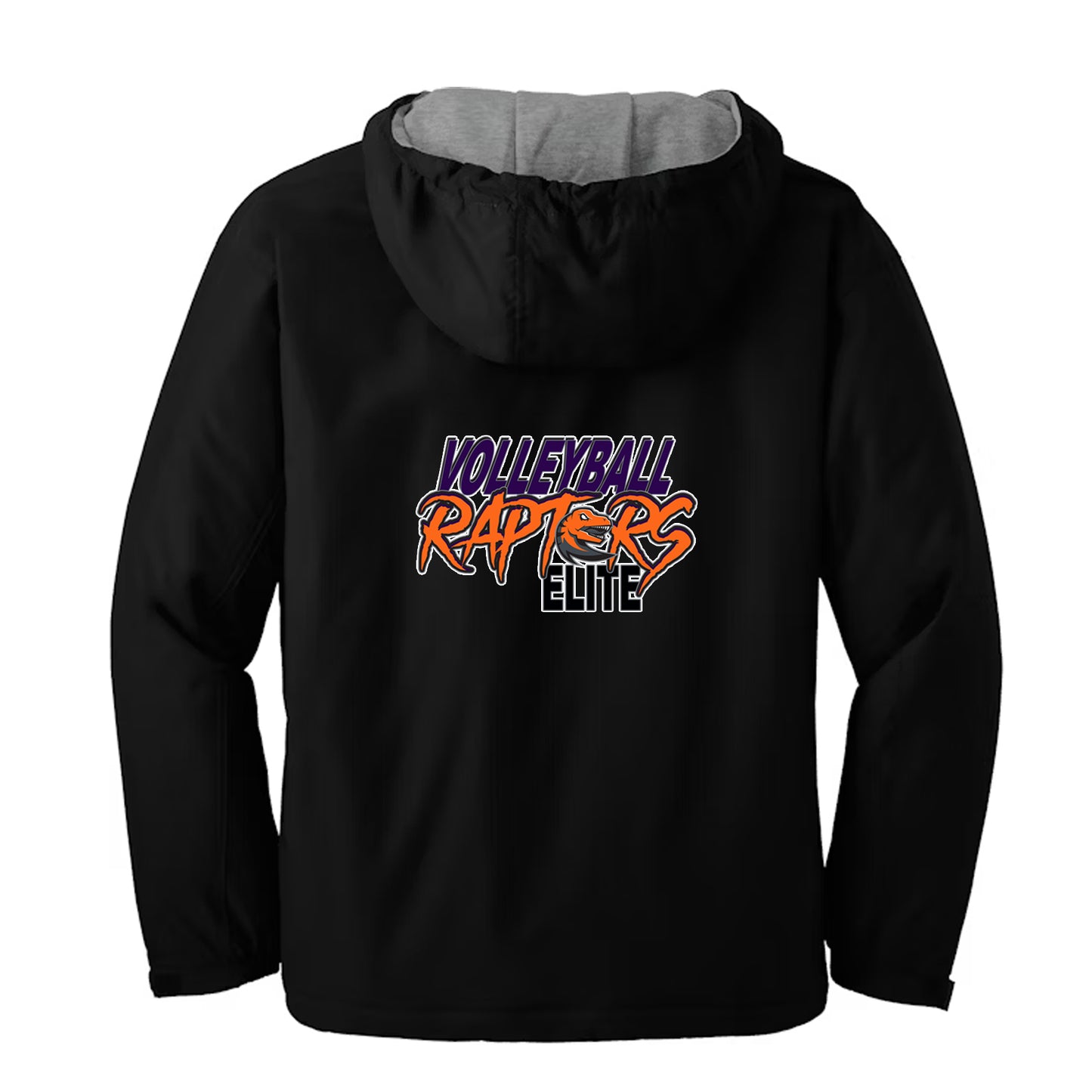 Volleyball Raptors Elite Fleece-Lined Hooded Jacket