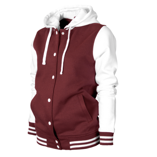 Maroon Spring Varsity Jacket