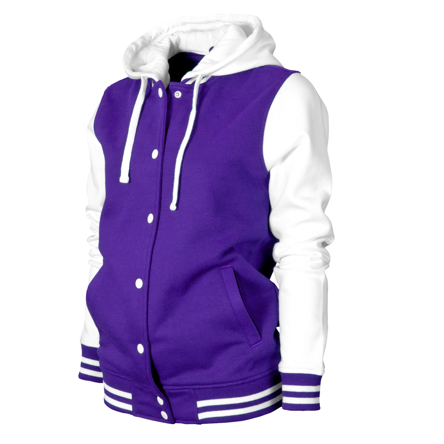 Purple Spring Varsity Jacket