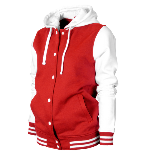 Red Spring Varsity Jacket