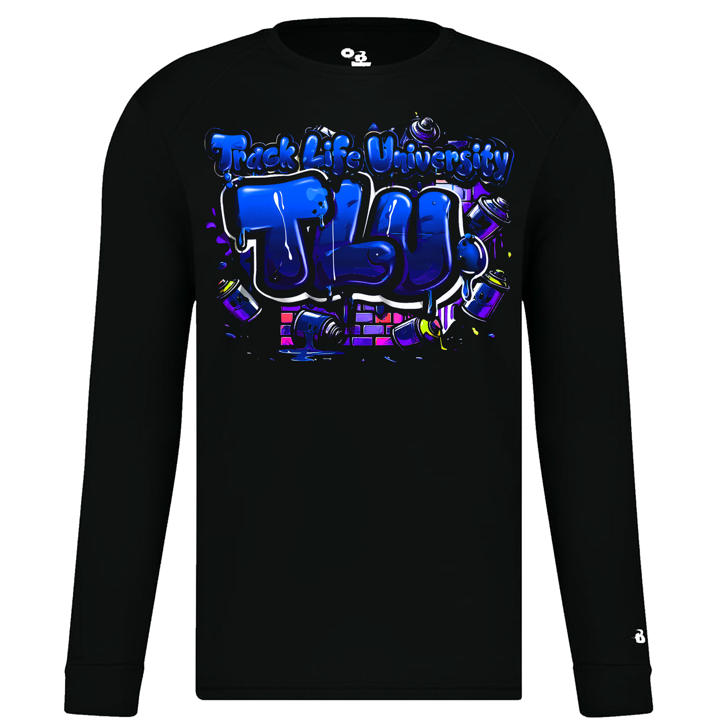 TLU The Bloc Oversize Print Long Sleeve Tee