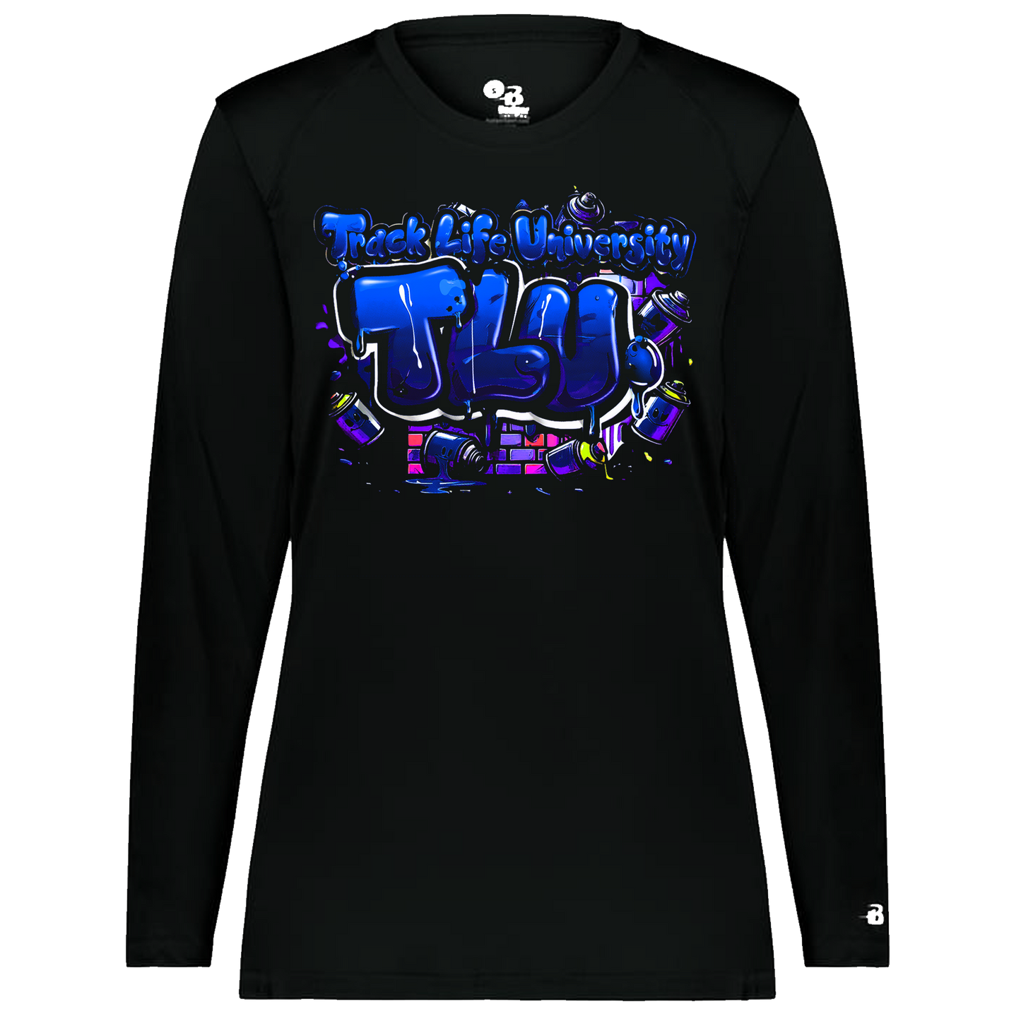 TLU The Bloc Oversize Print Long Sleeve Tee