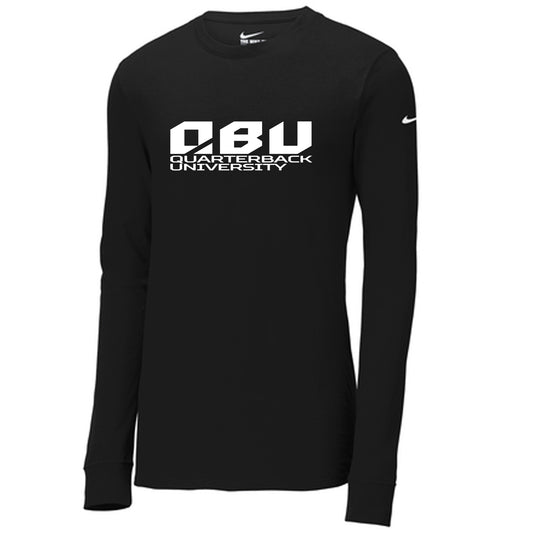 QBU Dri-FIT Cotton/Poly Long Sleeve Tee