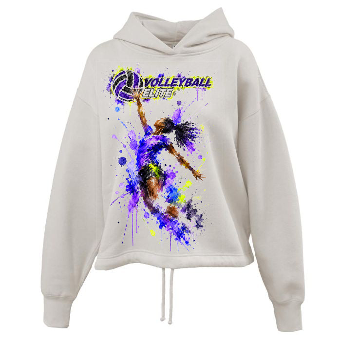 Volleyball Elite Watercolor Fleece Set