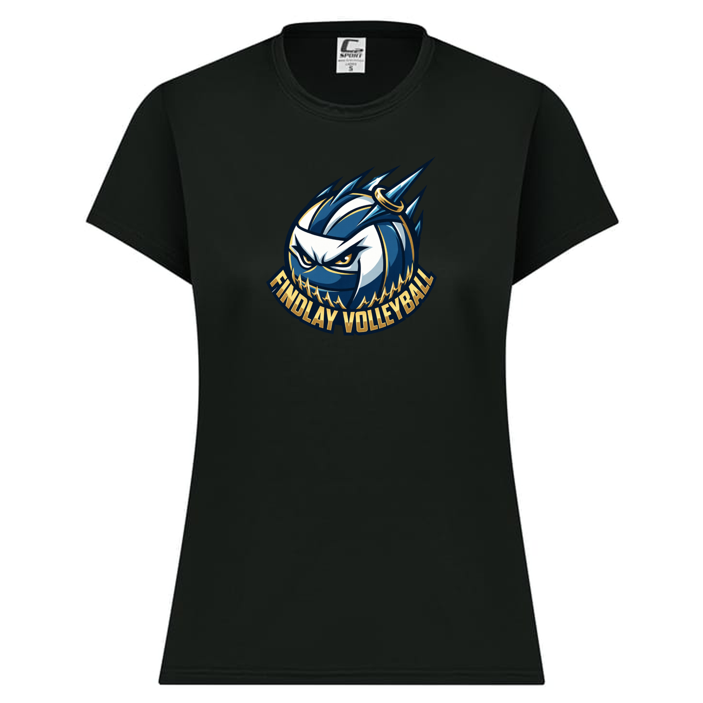 Findlay Volleyball Attack Short Sleeve Tee