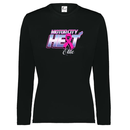 Motor City Heat Elite Breast Cancer Awareness Long Sleeve Tee