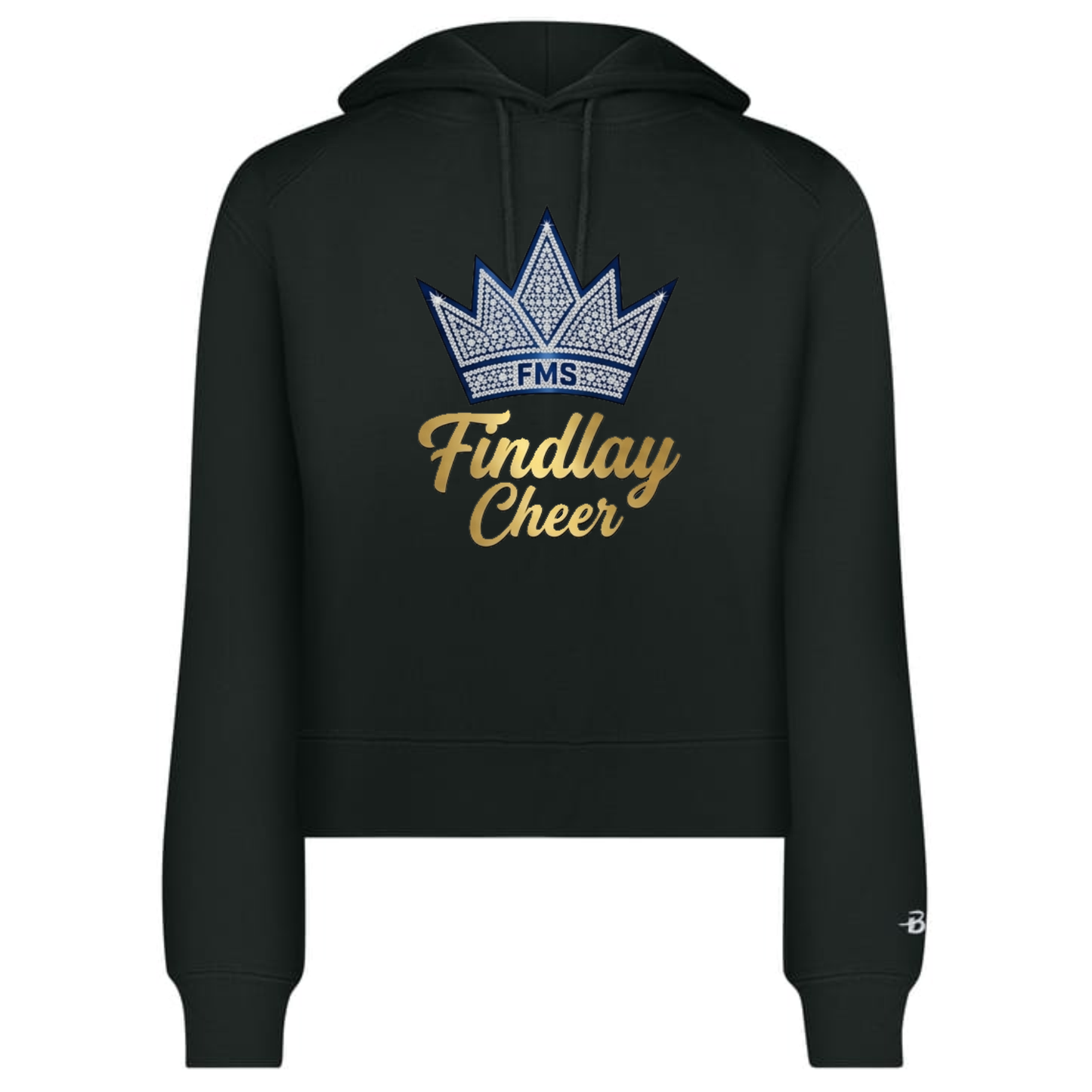 Findlay Cheer Crown Crop Hoodie