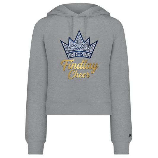 Findlay Cheer Crown Crop Hoodie