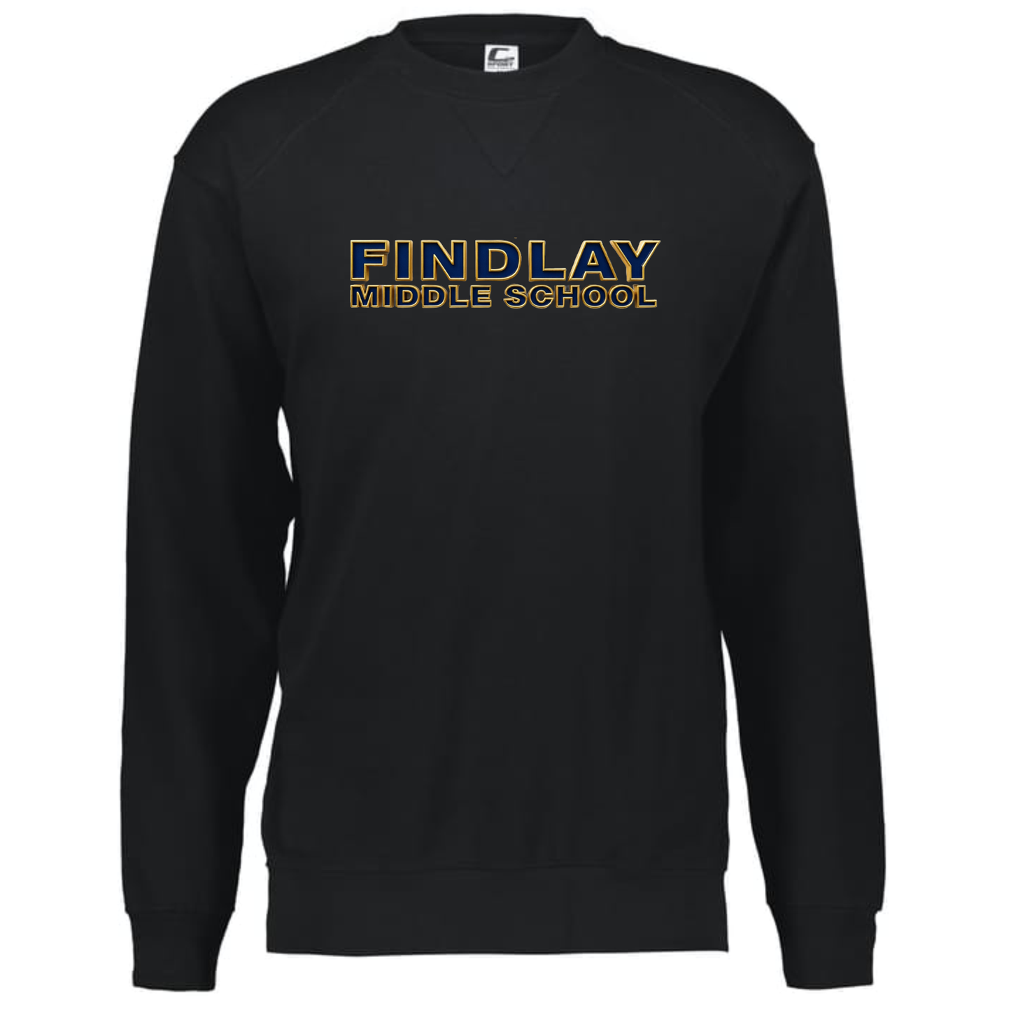 Findlay Fleece Crew 3D School Name