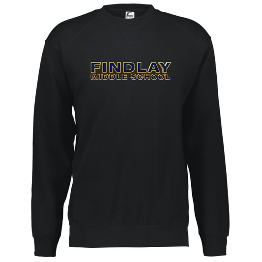 Findlay Fleece Crew 3D School Name