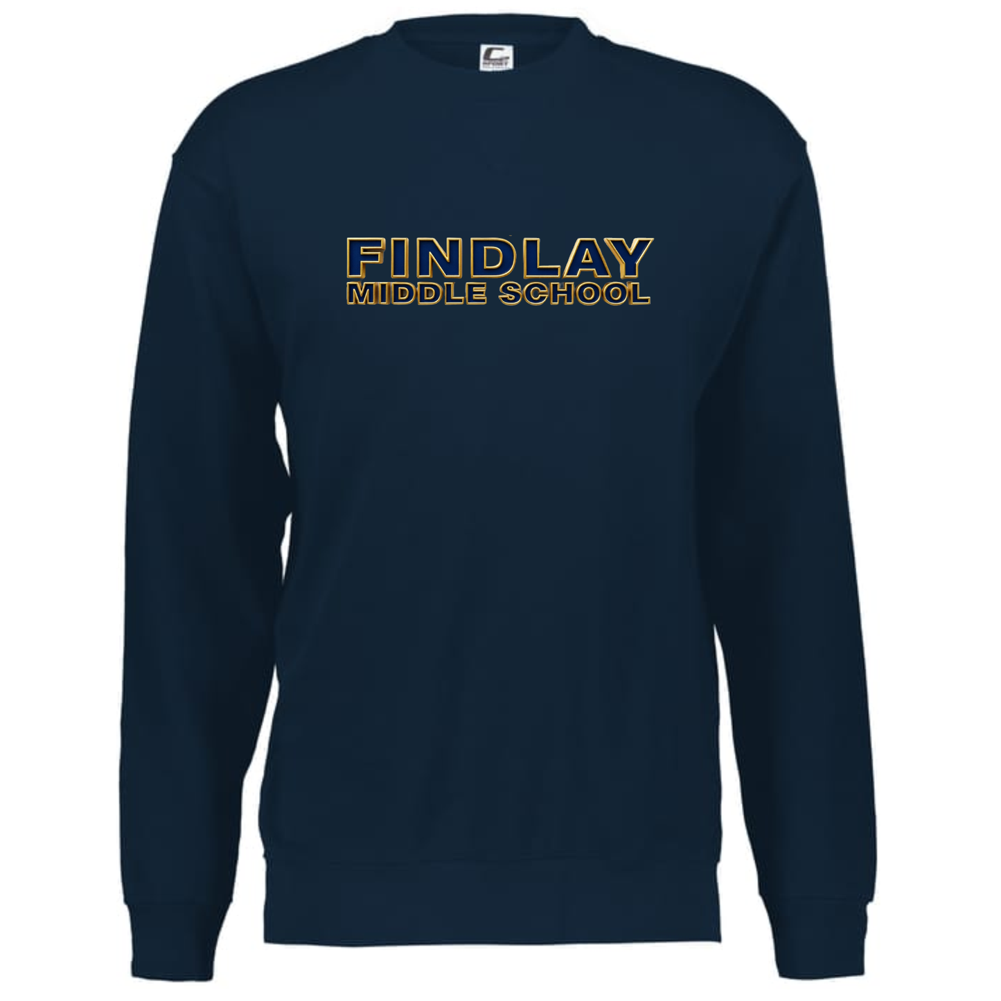 Findlay Fleece Crew 3D School Name