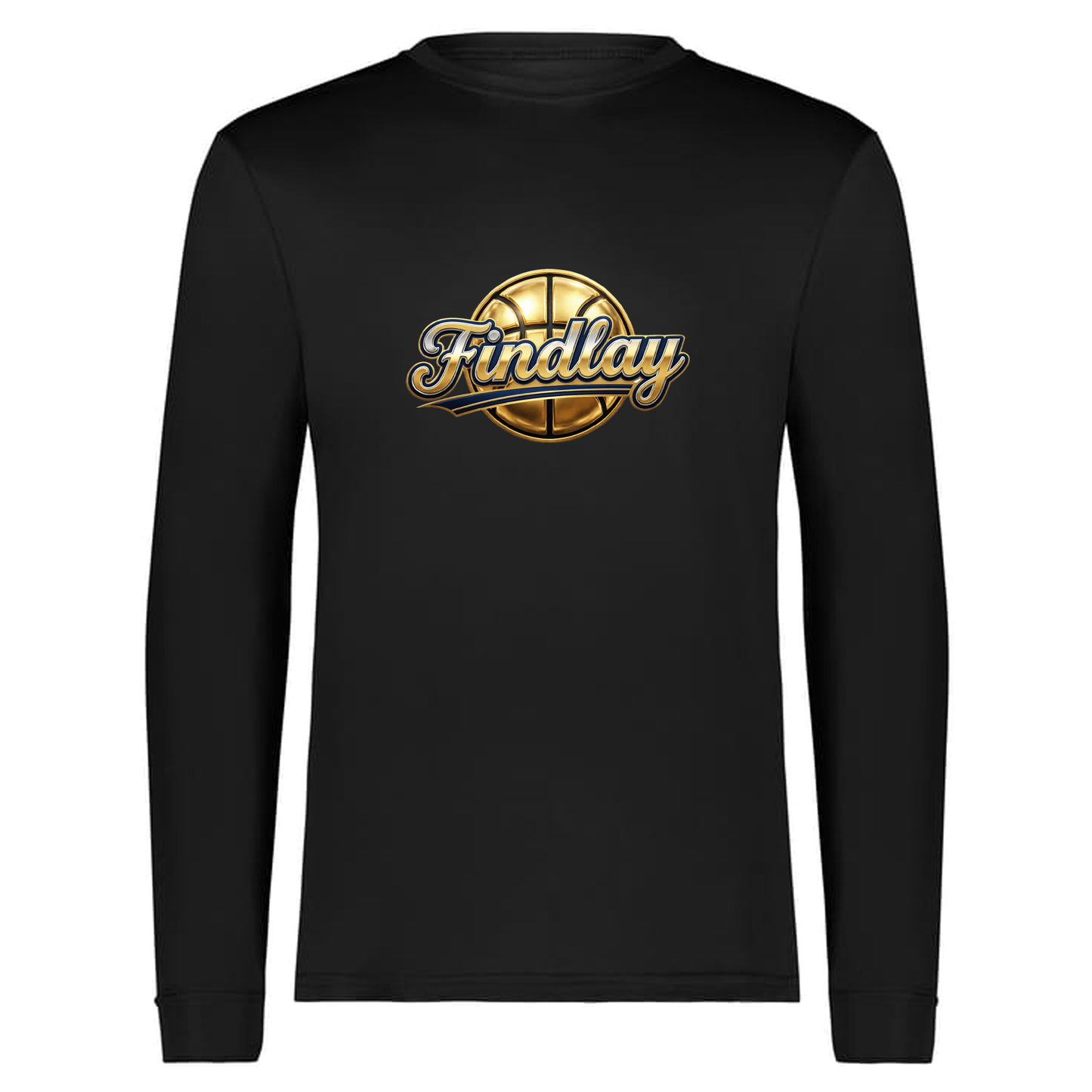 Findlay Basketball Golden Long Sleeve Tee