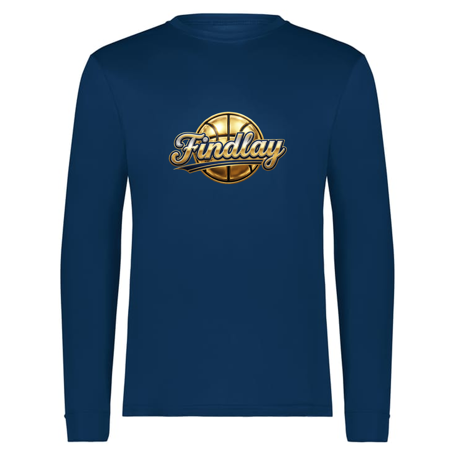 Findlay Basketball Golden Long Sleeve Tee