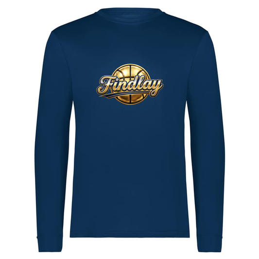 Findlay Basketball Golden Long Sleeve Tee