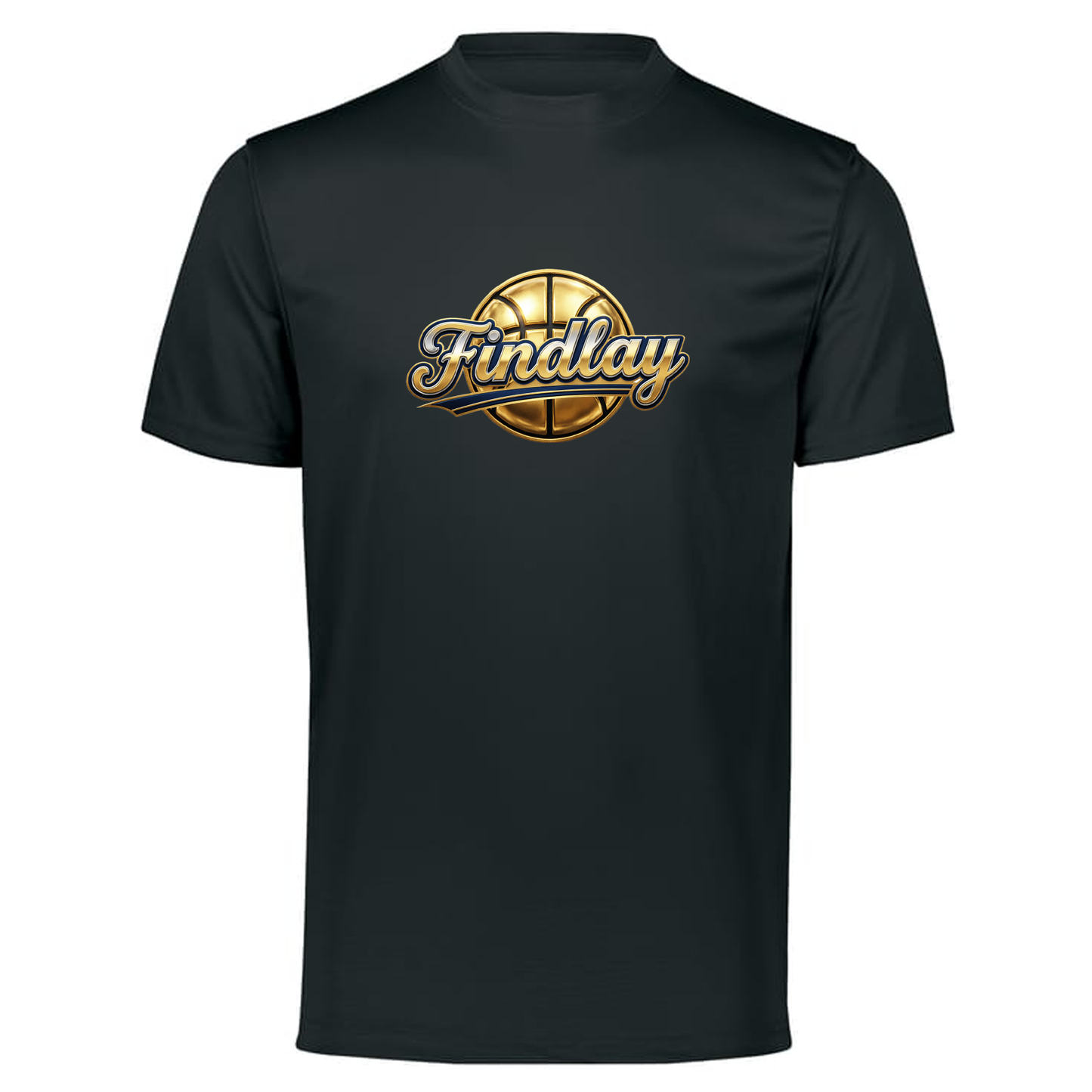 Findlay Basketball Golden Short Sleeve Tee