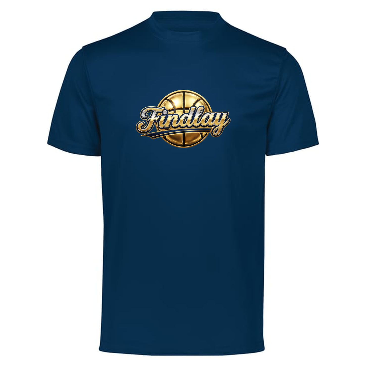 Findlay Basketball Golden Short Sleeve Tee