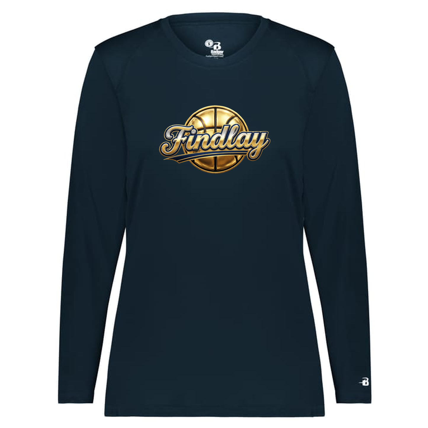 FMS Golden Basketball Long Sleeve Tee
