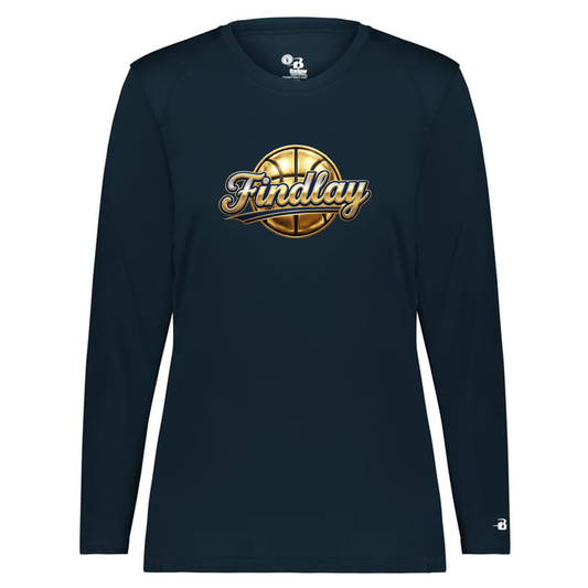 FMS Golden Basketball Long Sleeve Tee