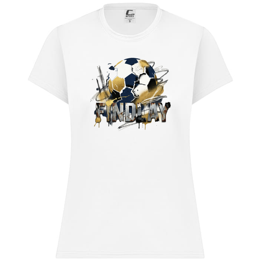 Findlay Soccer Grunge Short Sleeve Tee
