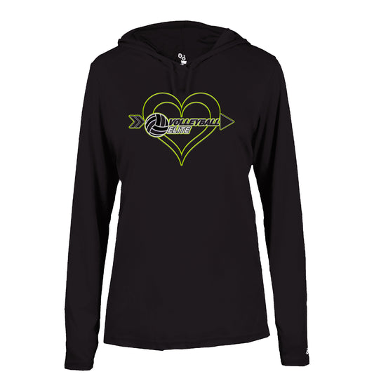 Luv Volleyball Elite 2 Hooded Tee