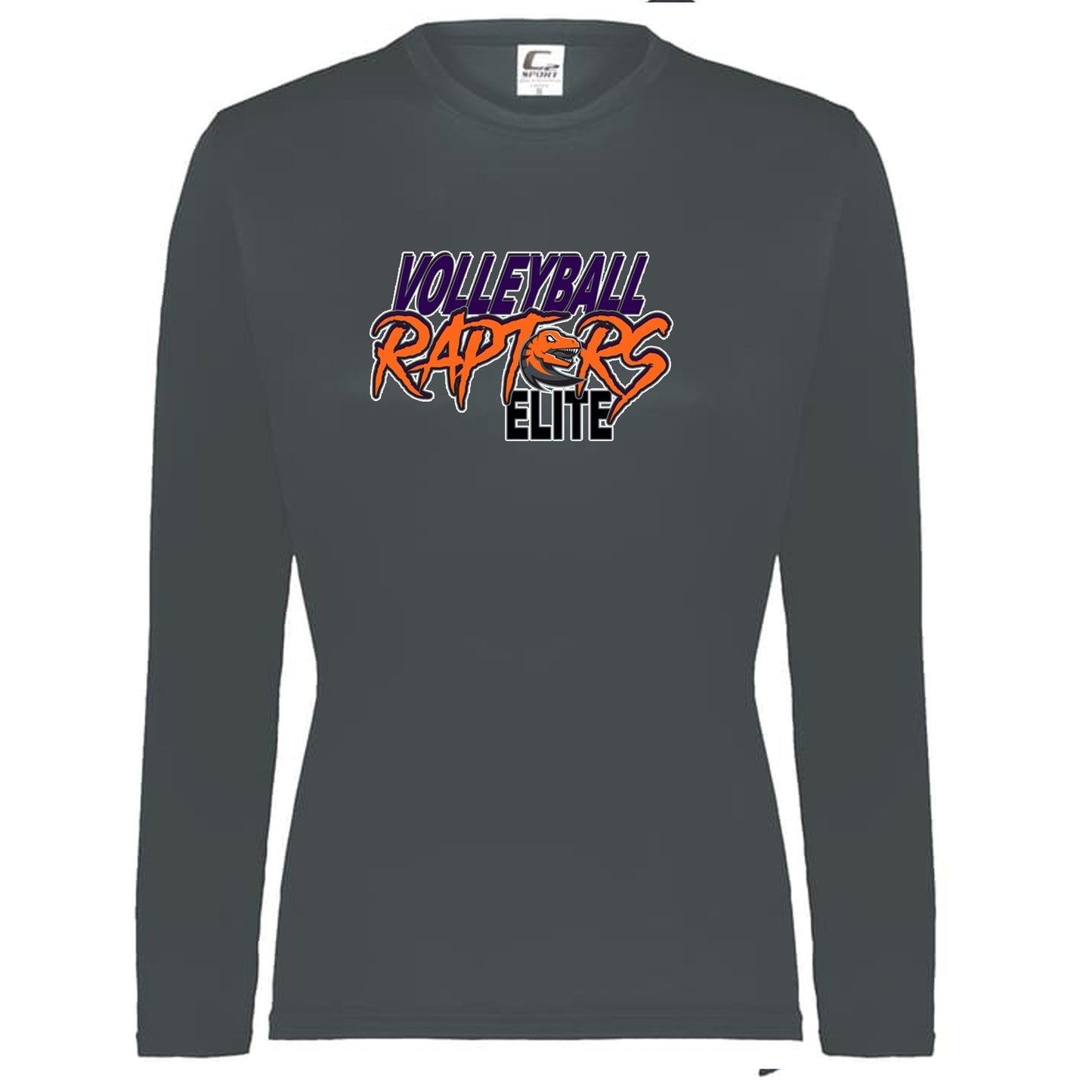 Volleyball Raptors Elite Long Sleeve Tee