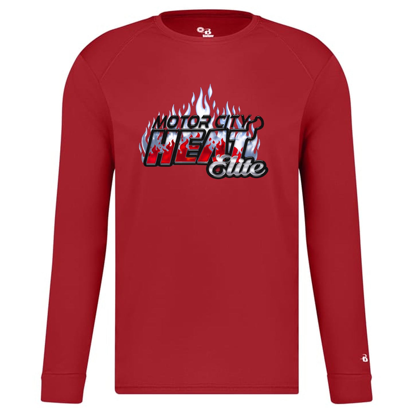Motor City Heat Elite Fire and Ice Performance Long Sleeve Tee