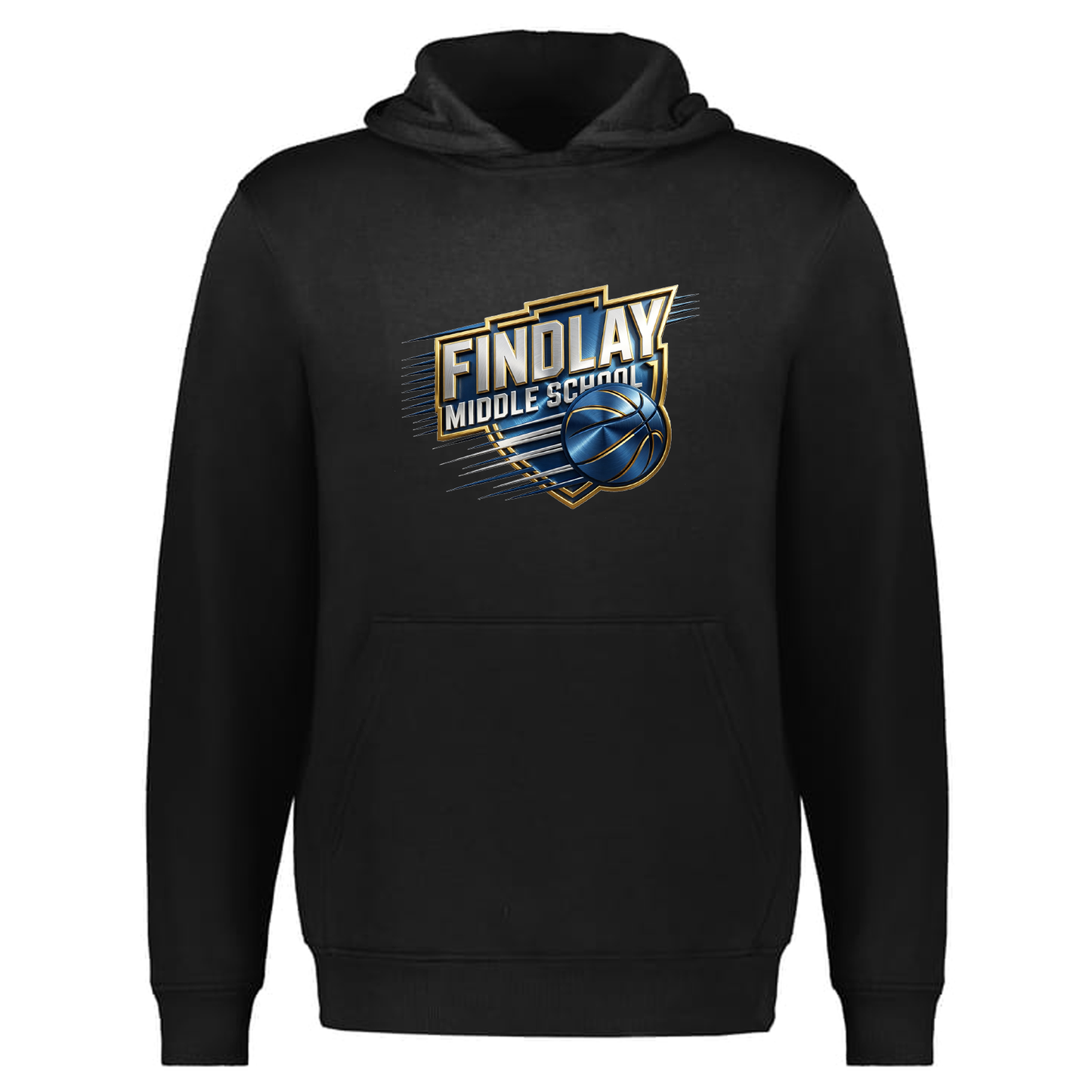 Findlay Basketball Metallic Midweight Fleece