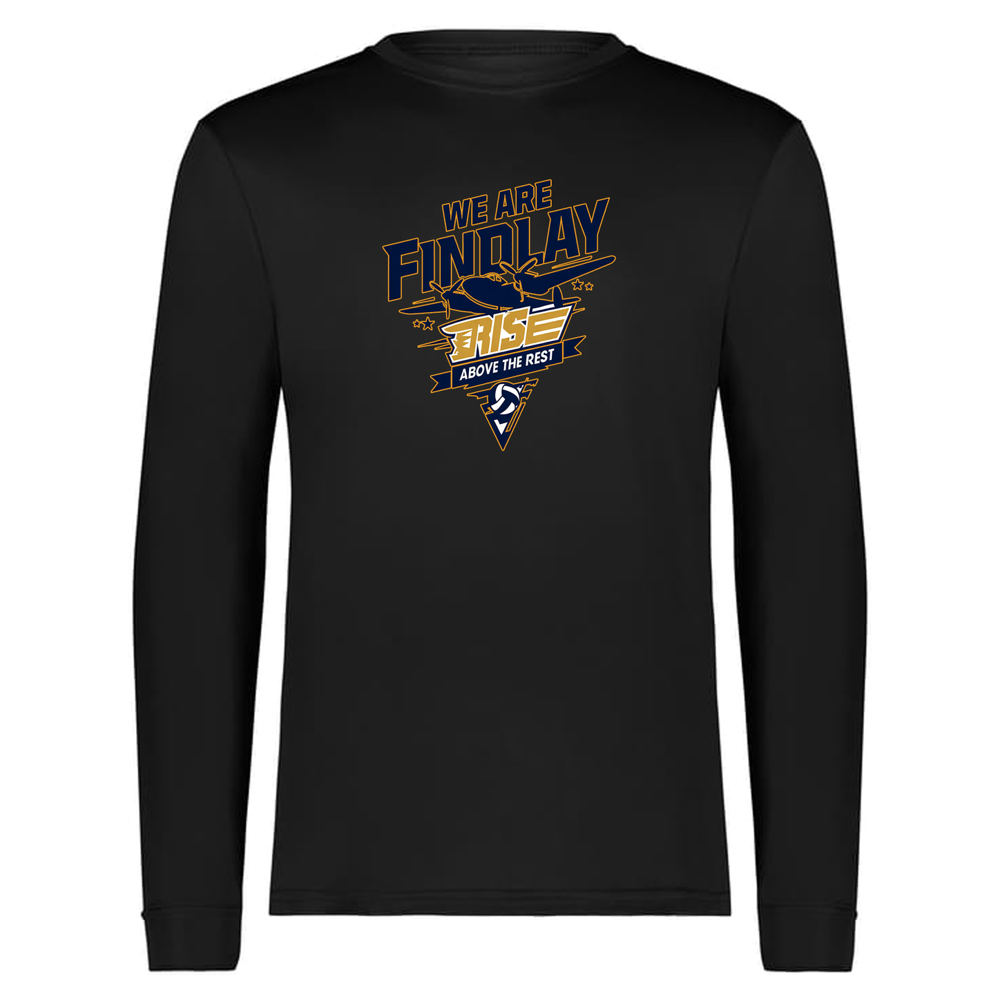 Findlay Volleyball Rise Long Sleeve Tee