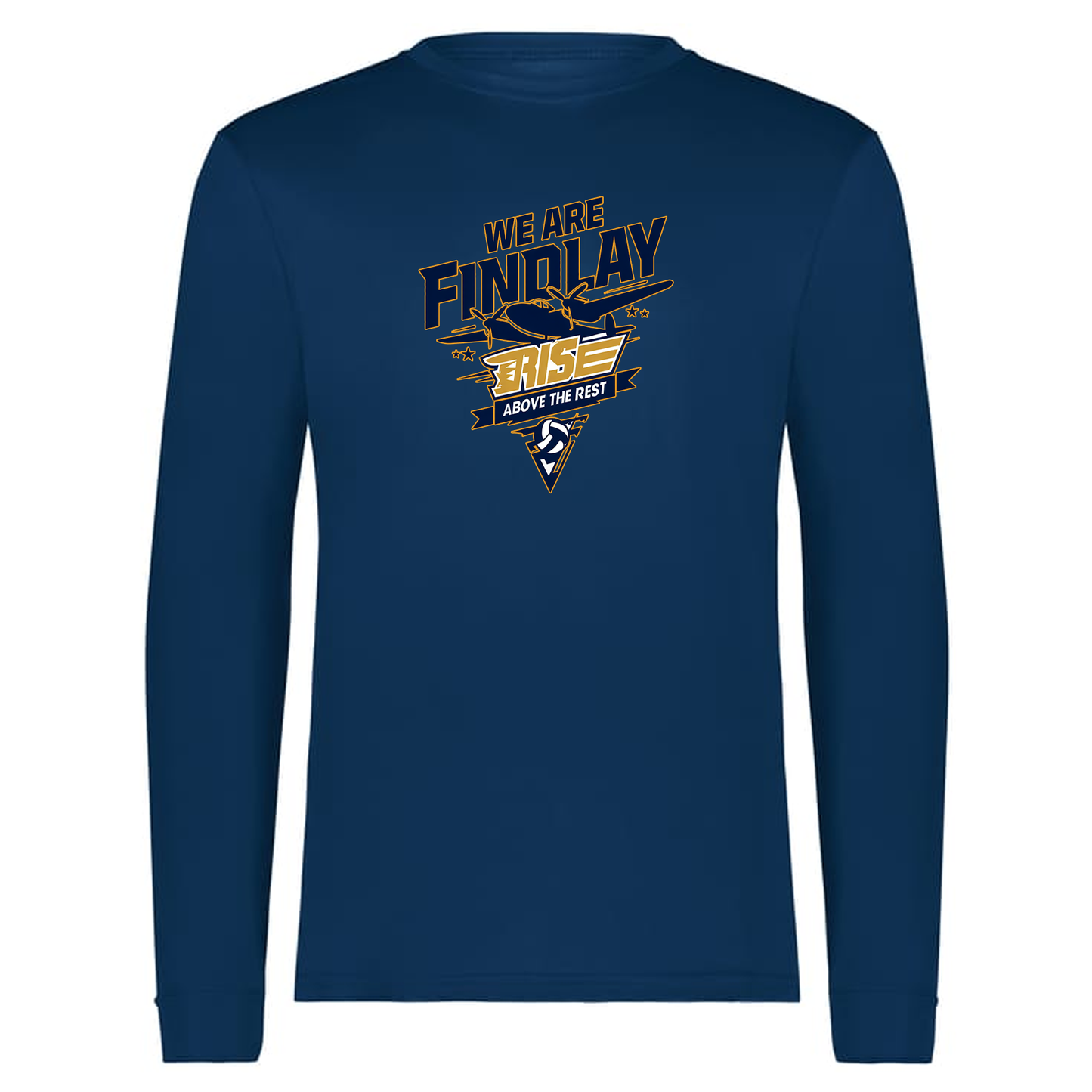 Findlay Volleyball Rise Long Sleeve Tee