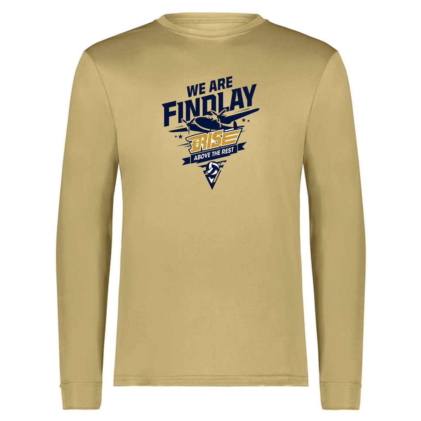 Findlay Volleyball Rise Long Sleeve Tee