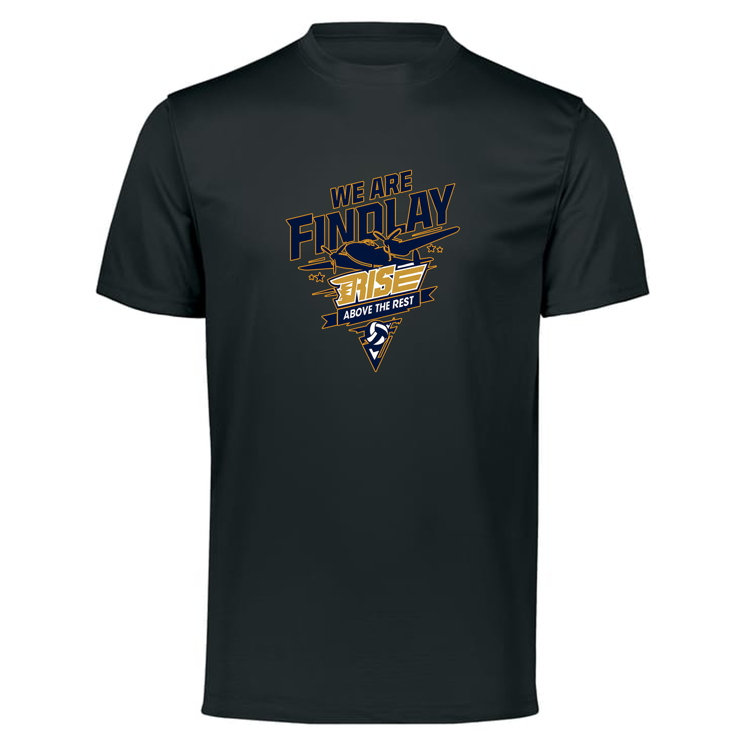 Findlay Volleyball Rise Short Sleeve Tee